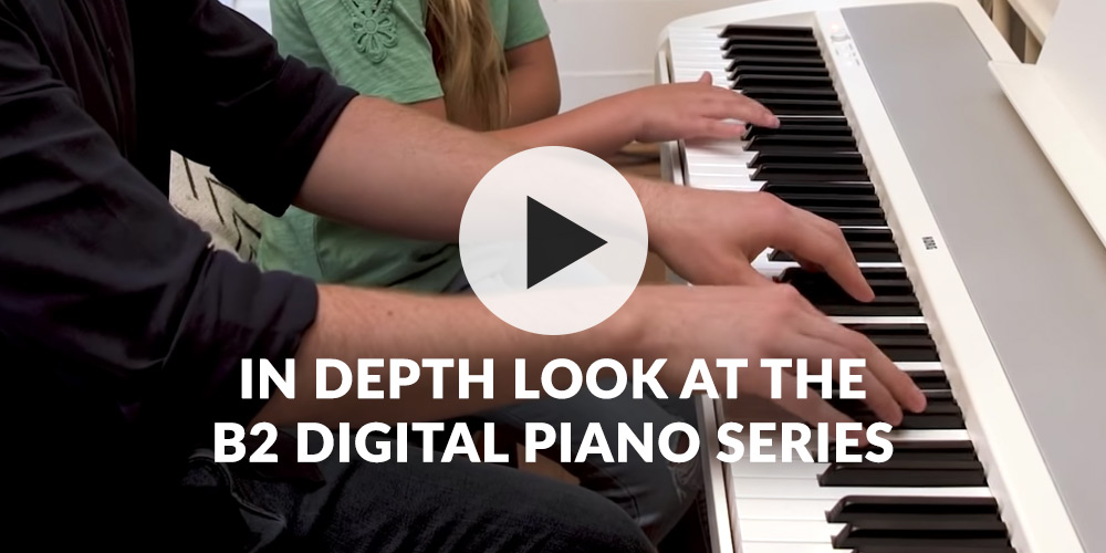 Thumbnail for video of the Korg B2 Digital Piano series